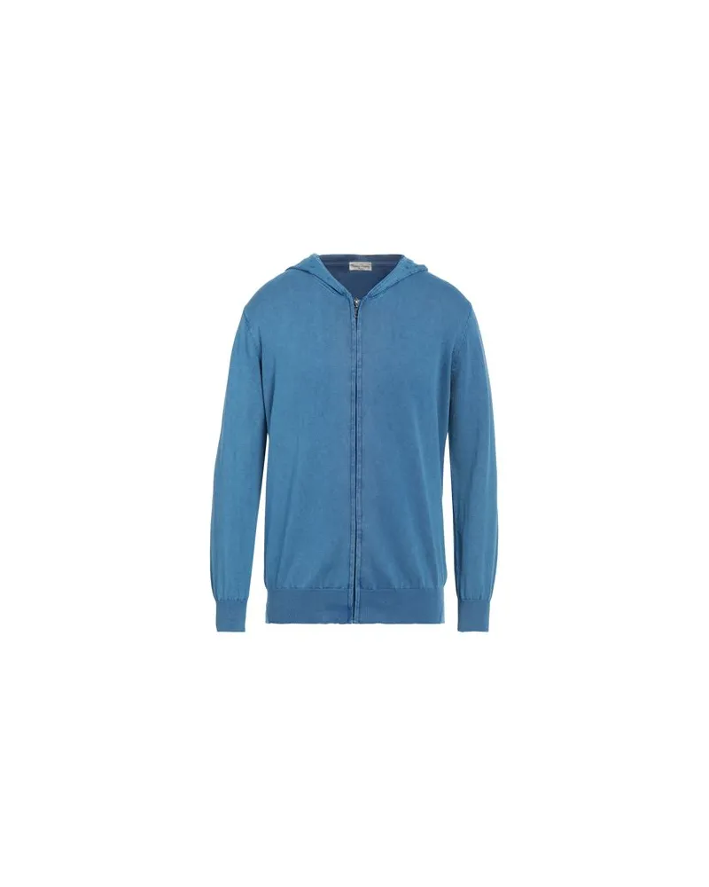 Cashmere Company STRICKWAREN - Strickjackenauf YOOX.COM Azurblau