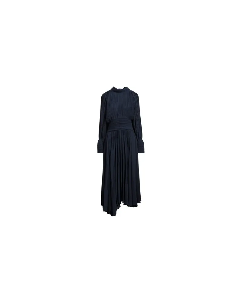 MEIMEIJ KLEIDER - Maxi-Kleiderauf YOOX.COM Marineblau