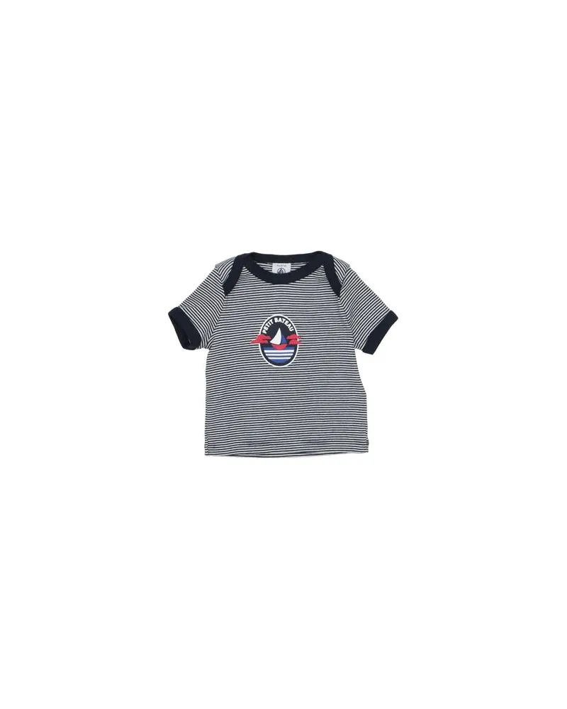 Petit Bateau TOPS - T-shirtsauf YOOX.COM Nachtblau