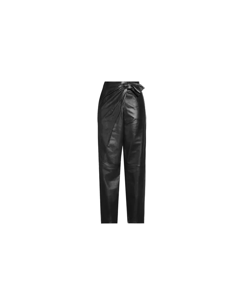 Alberta Ferretti HOSEN & RÖCKE - Hosenauf YOOX.COM Schwarz