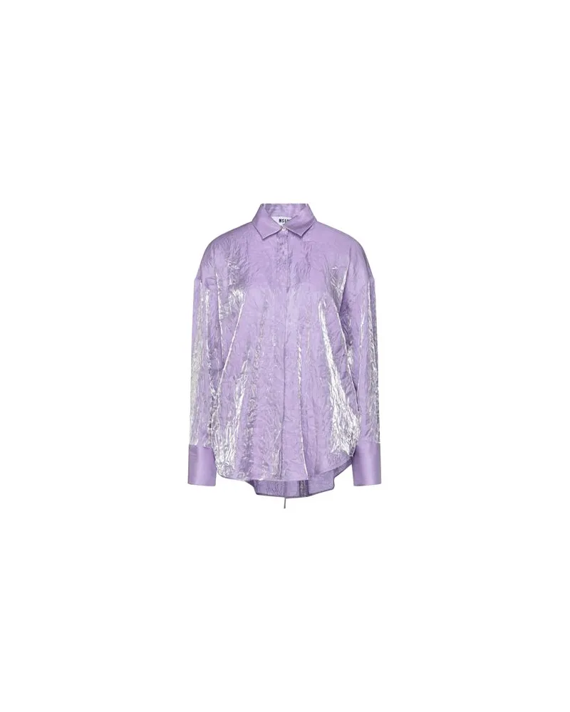 MSGM TOPS - Hemdenauf YOOX.COM Lila