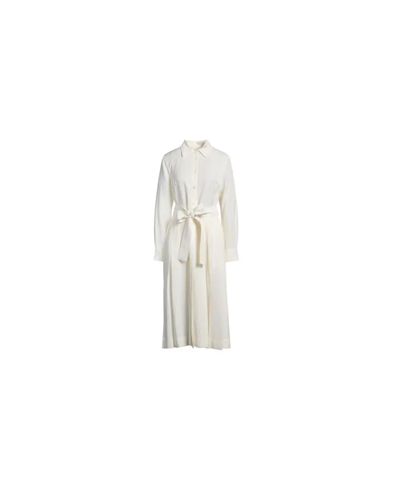 P.A.R.O.S.H. KLEIDER - Midi-Kleiderauf YOOX.COM Elfenbein