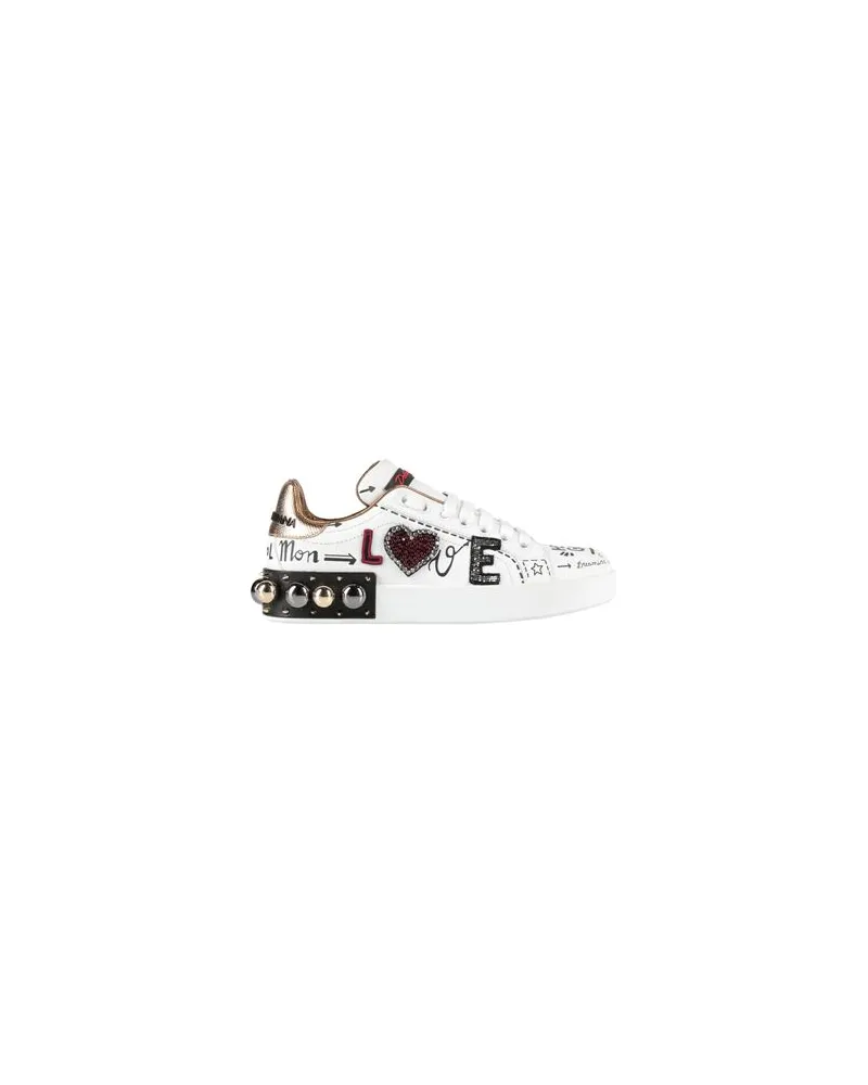 Dolce & Gabbana SCHUHE - Sneakersauf YOOX.COM Weiß