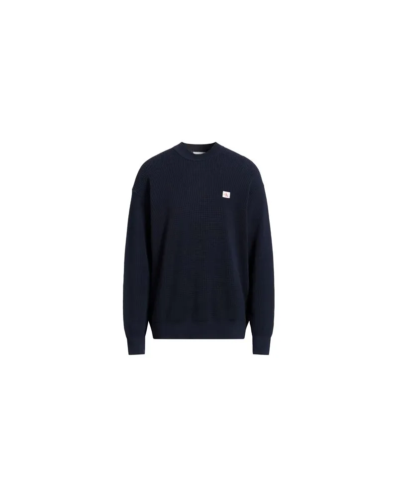 Calvin Klein STRICKWAREN - Pulloverauf YOOX.COM Nachtblau