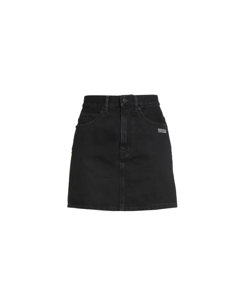 OFF-WHITE HOSEN & RÖCKE - Jeansröckeauf YOOX.COM Schwarz