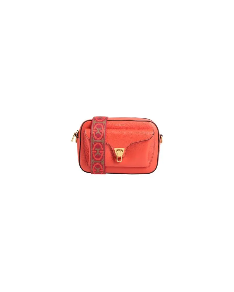 Coccinelle BEAT SOFT  - TASCHEN - Umhängetascheauf YOOX.COM Orange