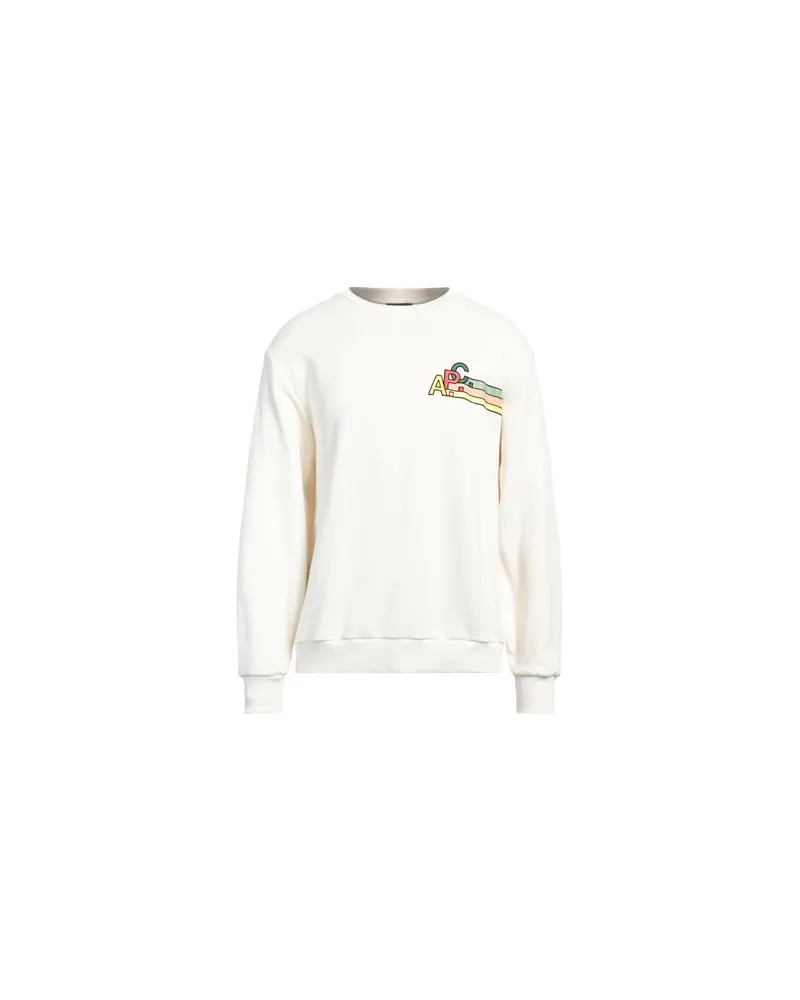 A.P.C. TOPS - Sweatshirtsauf YOOX.COM Elfenbein