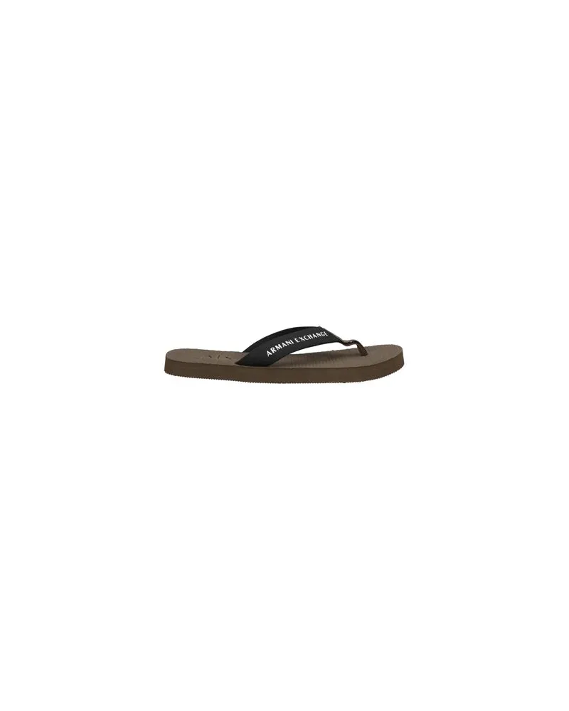 Armani Exchange SCHUHE - Zehentrennerauf YOOX.COM Schwarz