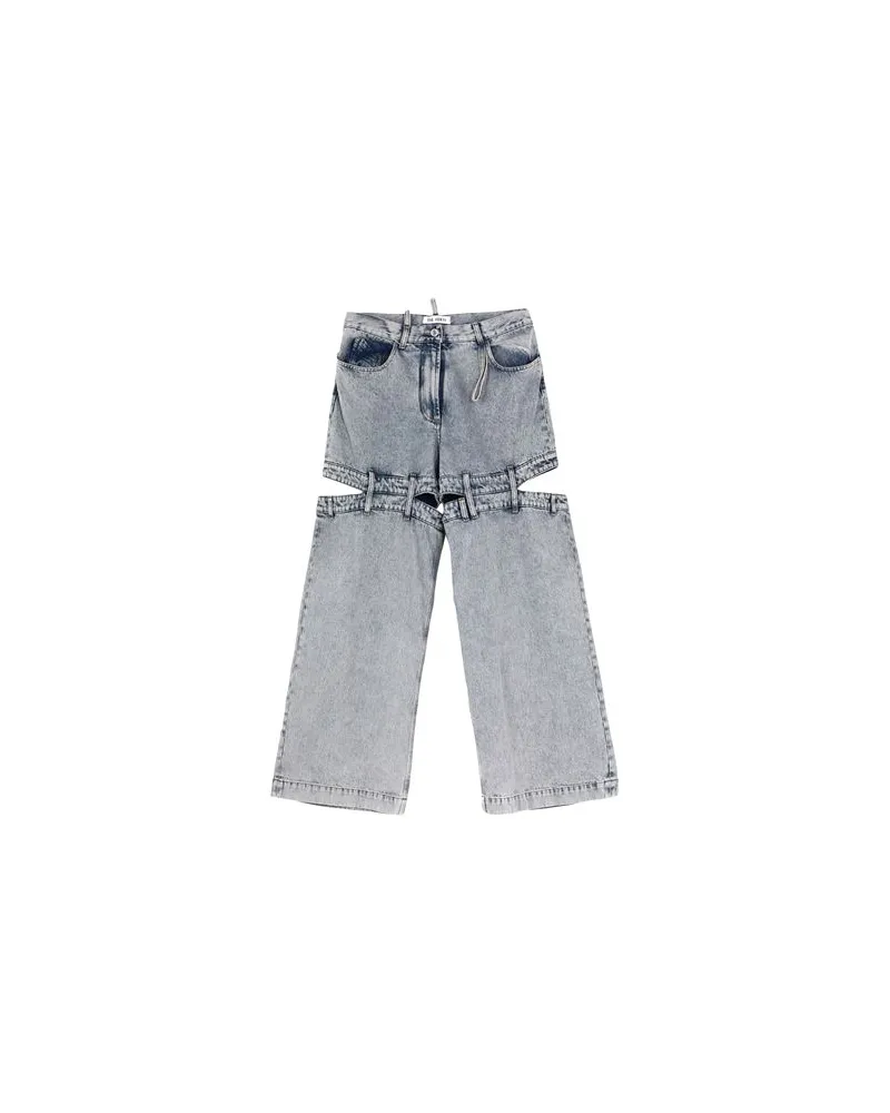 ATTICO HOSEN & RÖCKE - Jeanshosenauf YOOX.COM Blau