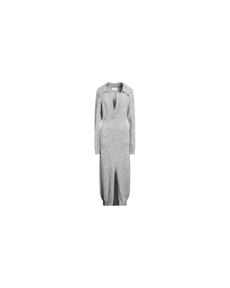 Nanushka KLEIDER - Maxi-Kleiderauf YOOX.COM Hellgrau