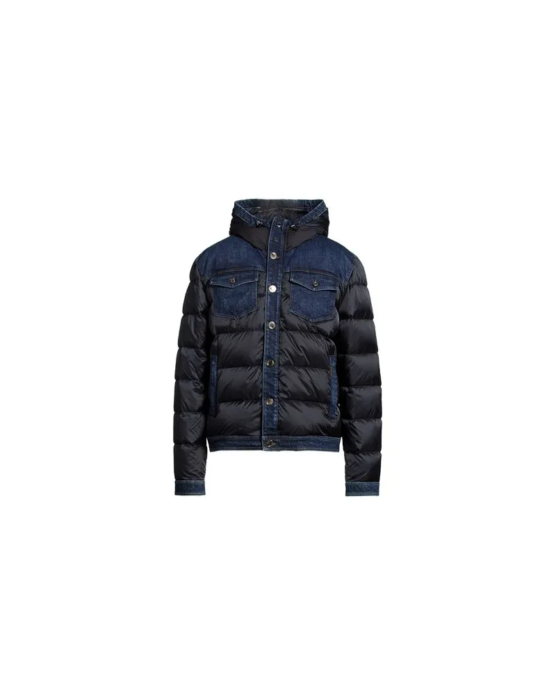 MOORER JACKEN & MÄNTEL - Pufferjacken & Daunenjackenauf YOOX.COM Blau