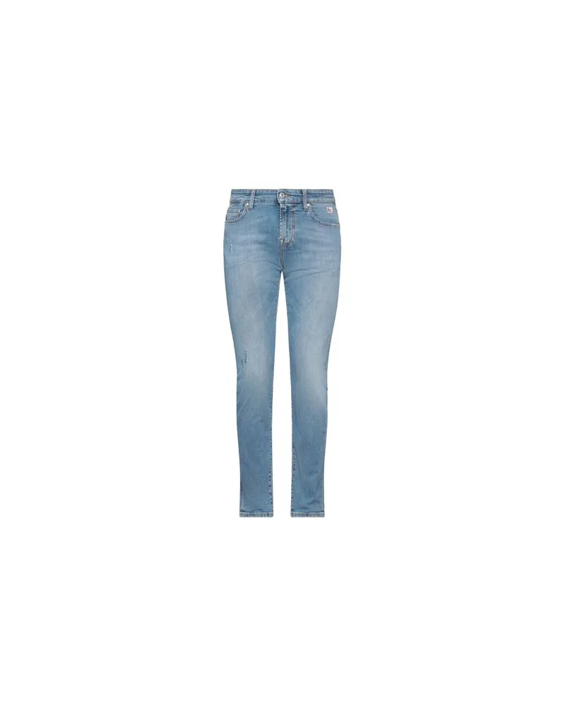 Roy Roger's HOSEN & RÖCKE - Jeanshosenauf YOOX.COM Blau