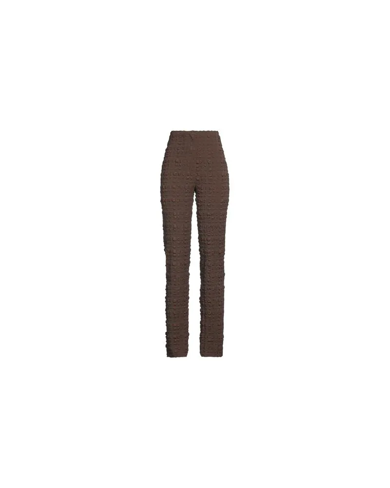 Nanushka HOSEN & RÖCKE - Hosenauf YOOX.COM Braun