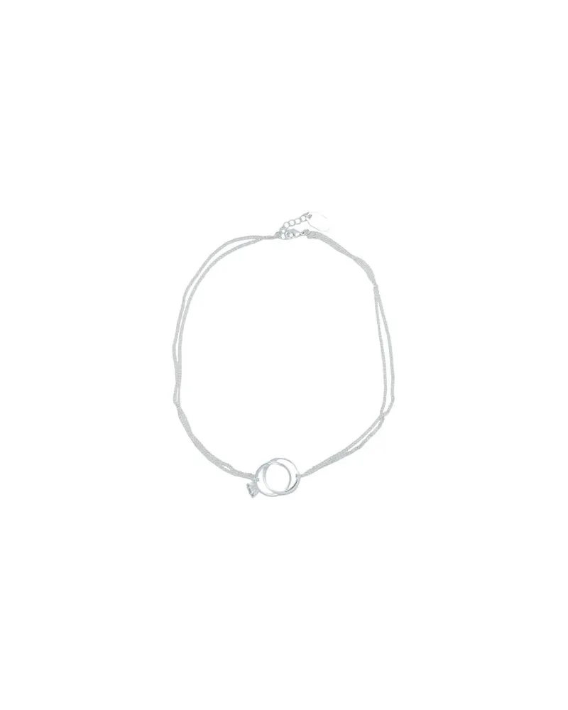 Karl Lagerfeld HOTEL KARL NECKLACE  - SCHMUCK und UHREN - Halskettenauf YOOX.COM Silber