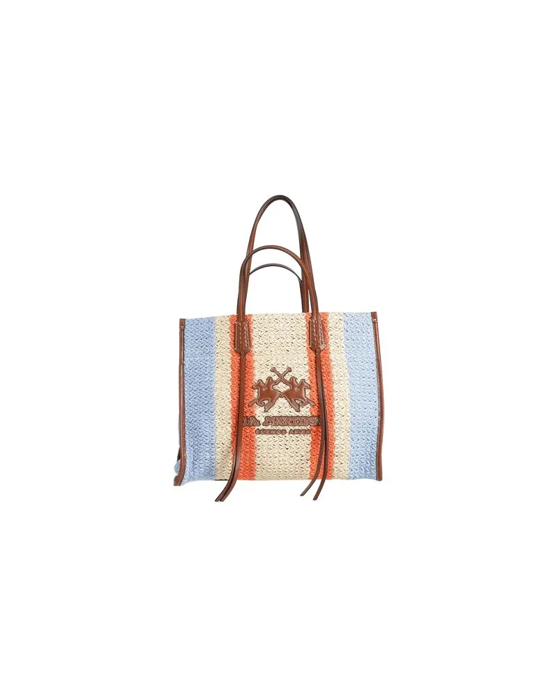 La Martina TASCHEN - Schultertaschenauf YOOX.COM Elfenbein