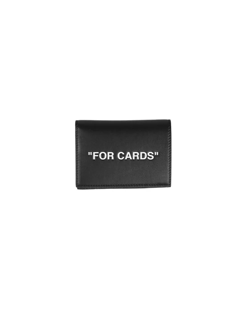OFF-WHITE Kleinlederwaren - Brieftaschenauf YOOX.COM Schwarz