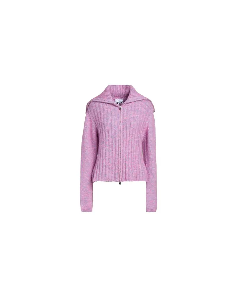 Ganni STRICKWAREN - Strickjackenauf YOOX.COM Rosa