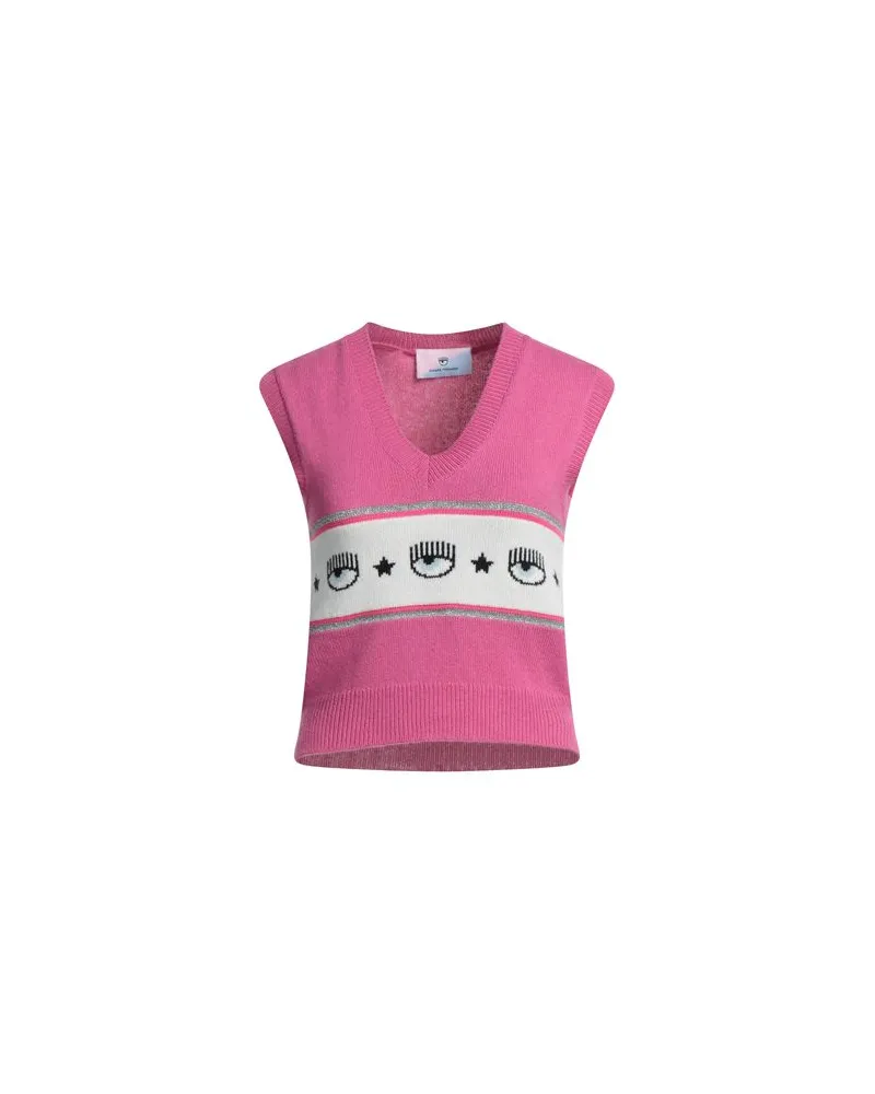 Chiara Ferragni STRICKWAREN - Pulloverauf YOOX.COM Fuchsia
