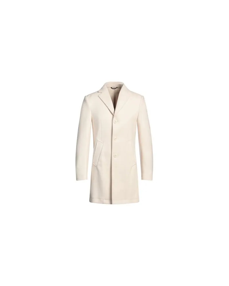 Daniele Alessandrini JACKEN & MÄNTEL - Mäntelauf YOOX.COM Cremeweiß