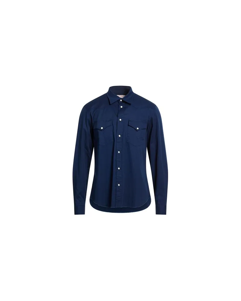 OFFICINA 36 TOPS - Hemdenauf YOOX.COM Marineblau