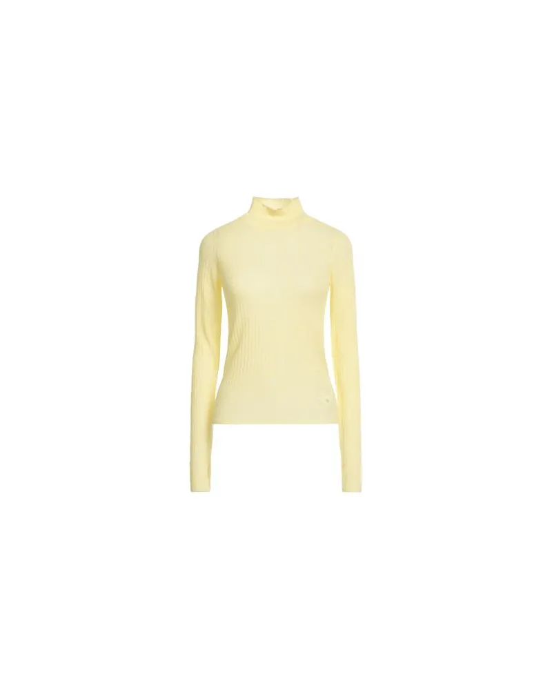 HUGO BOSS STRICKWAREN - Rollkragenpulloverauf YOOX.COM Pastellgelb