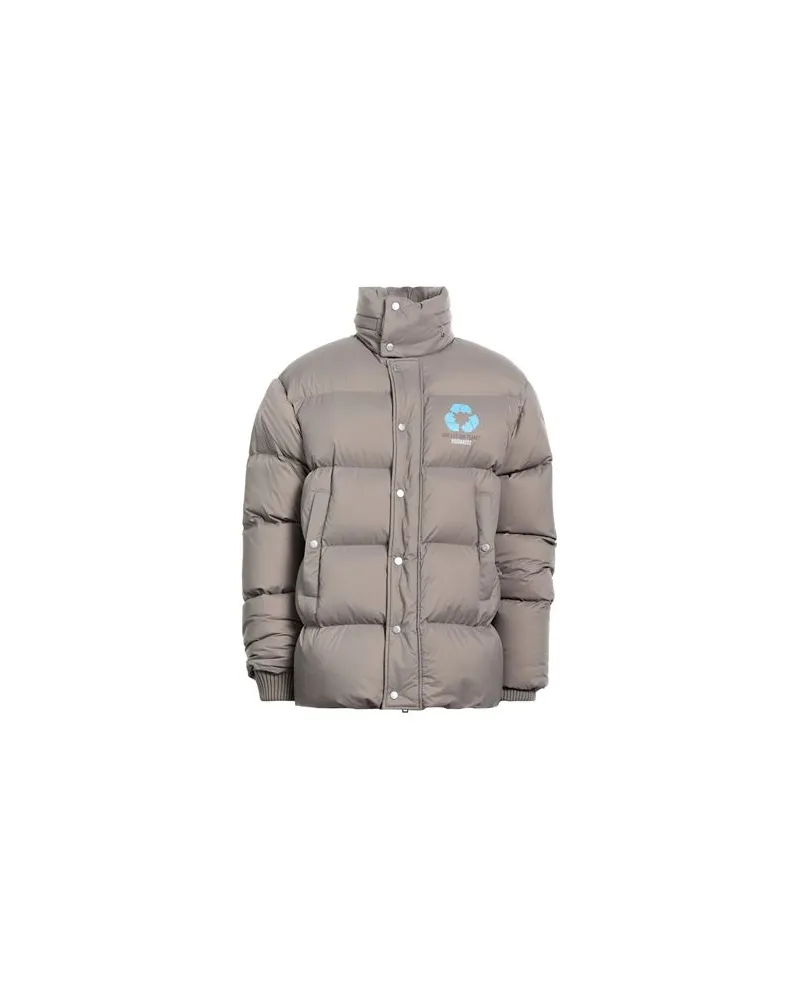 Dsquared2 JACKEN & MÄNTEL - Pufferjacken & Daunenjackenauf YOOX.COM Maulwurfsgrau