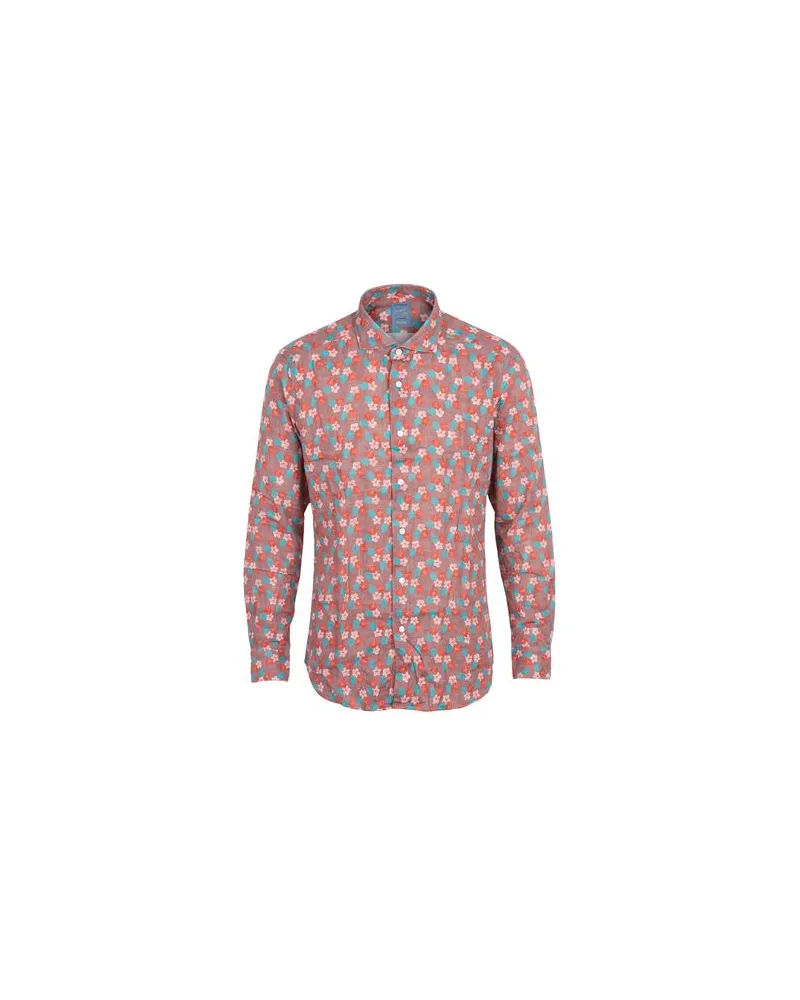 BARBA TOPS - Hemdenauf YOOX.COM Ziegelrot
