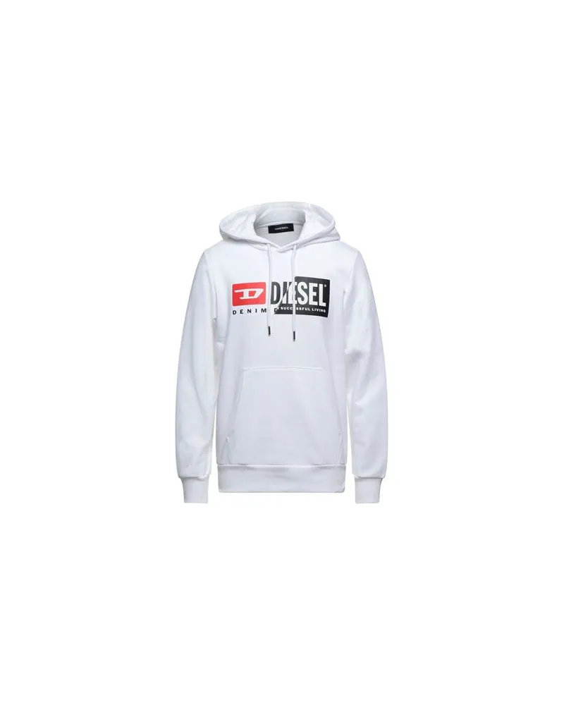 Diesel TOPS - Sweatshirtsauf YOOX.COM Weiß