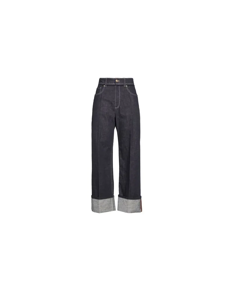 Brunello Cucinelli HOSEN & RÖCKE - Jeanshosenauf YOOX.COM Blau