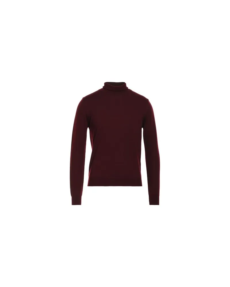 VNECK STRICKWAREN - Rollkragenpulloverauf YOOX.COM Bordeaux