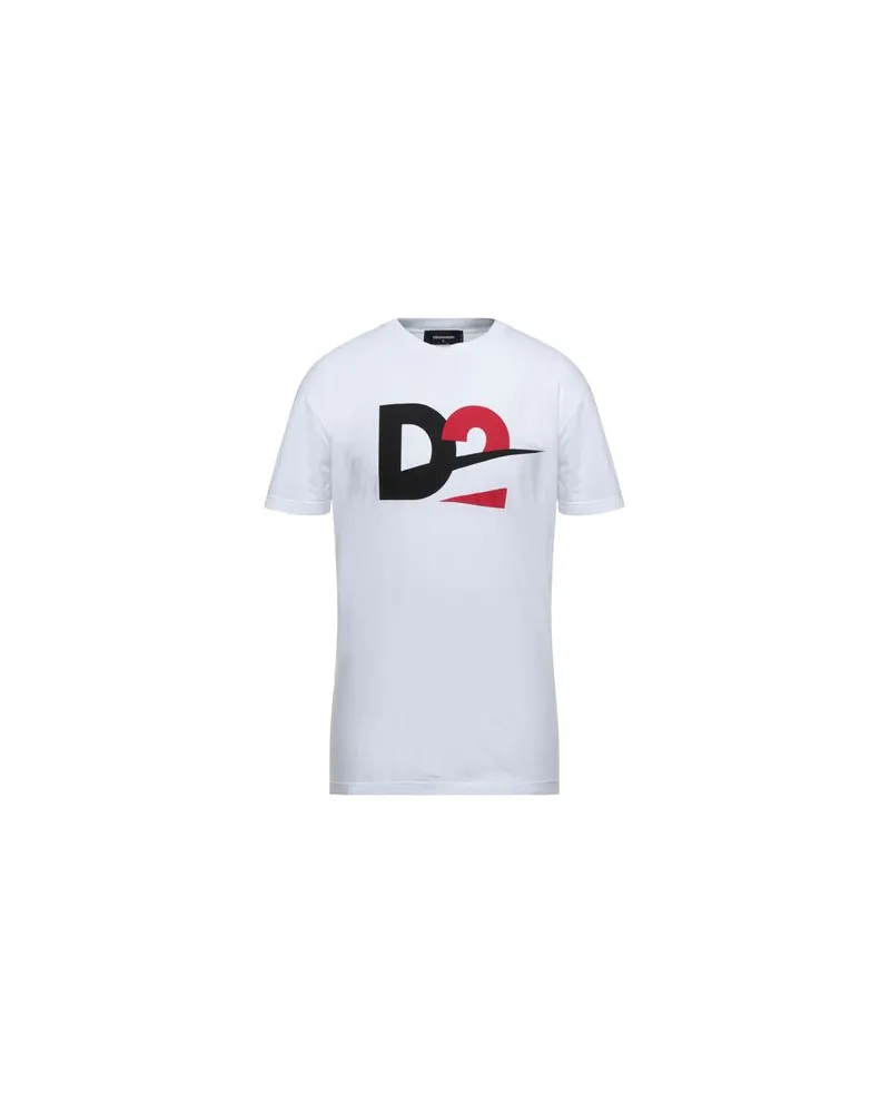 Dsquared2 TOPS - T-shirtsauf YOOX.COM Weiß