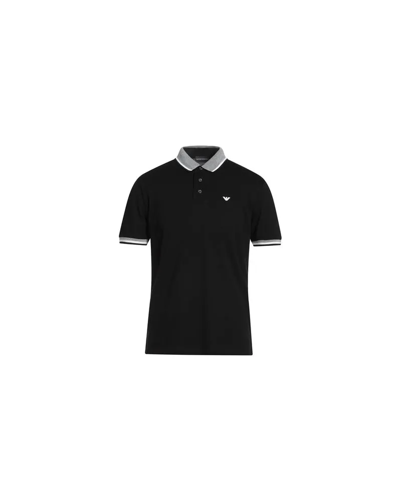Emporio Armani TOPS - Poloshirtsauf YOOX.COM Schwarz