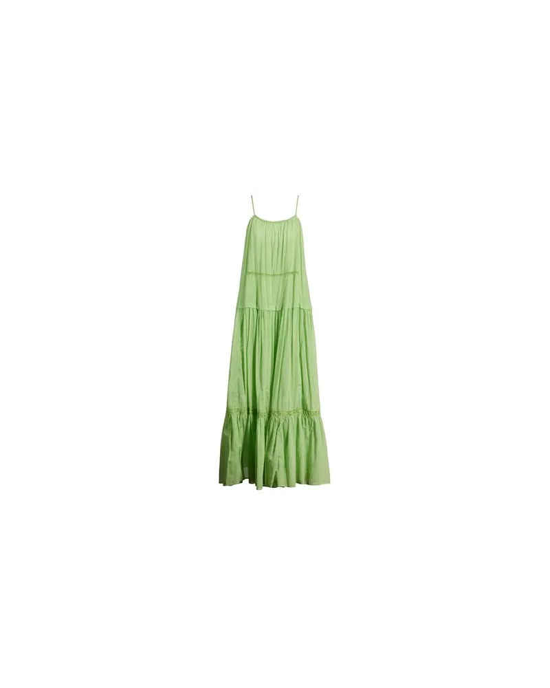 Suoli KLEIDER - Maxi-Kleiderauf YOOX.COM Säuregrün