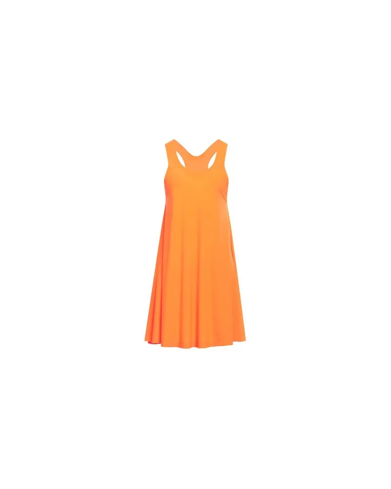 Norma Kamali KLEIDER - Mini-Kleiderauf YOOX.COM Orange
