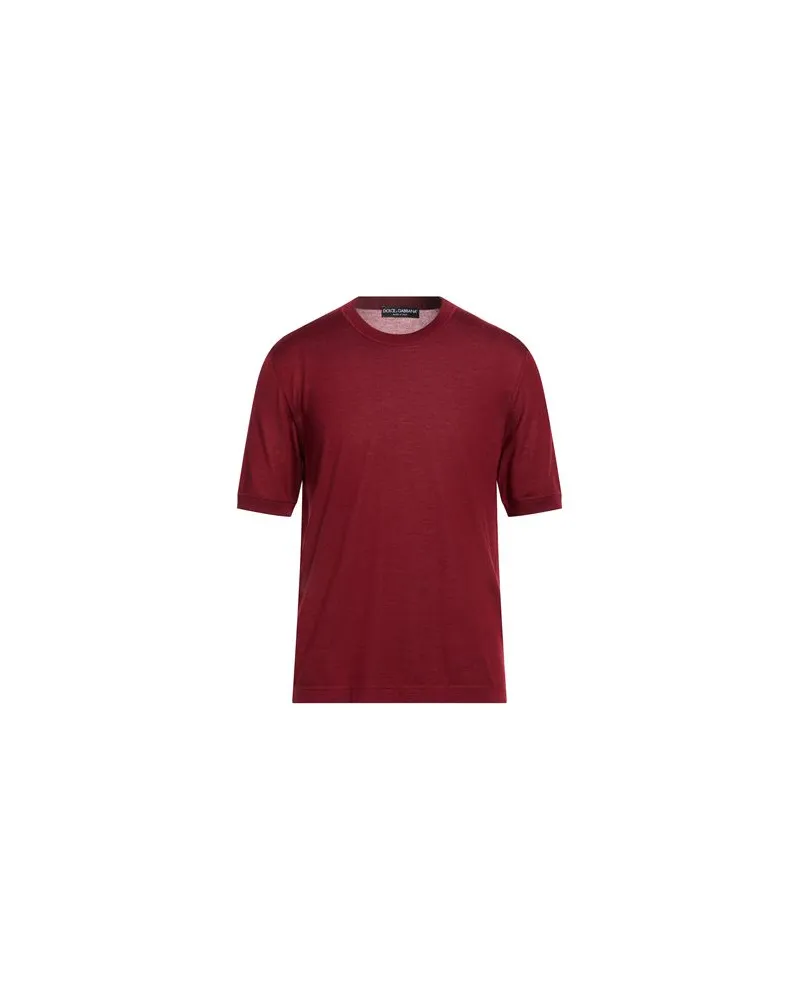 Dolce & Gabbana STRICKWAREN - Pulloverauf YOOX.COM Bordeaux