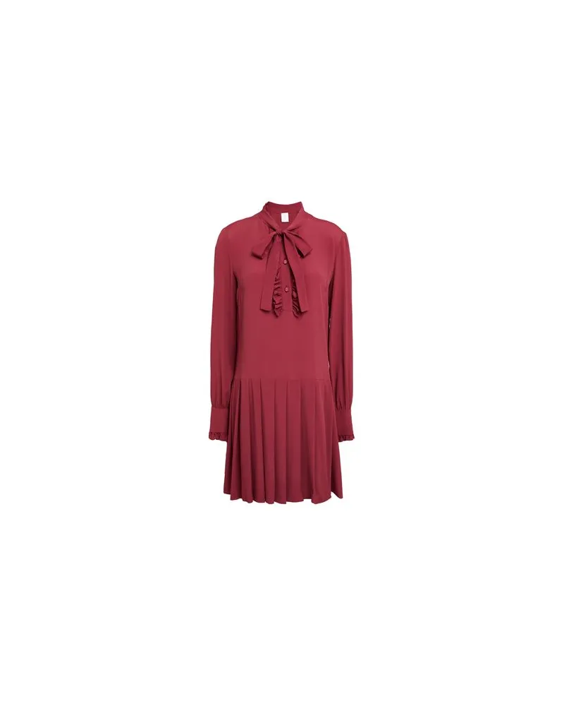 Eleventy KLEIDER - Mini-Kleiderauf YOOX.COM Ziegelrot