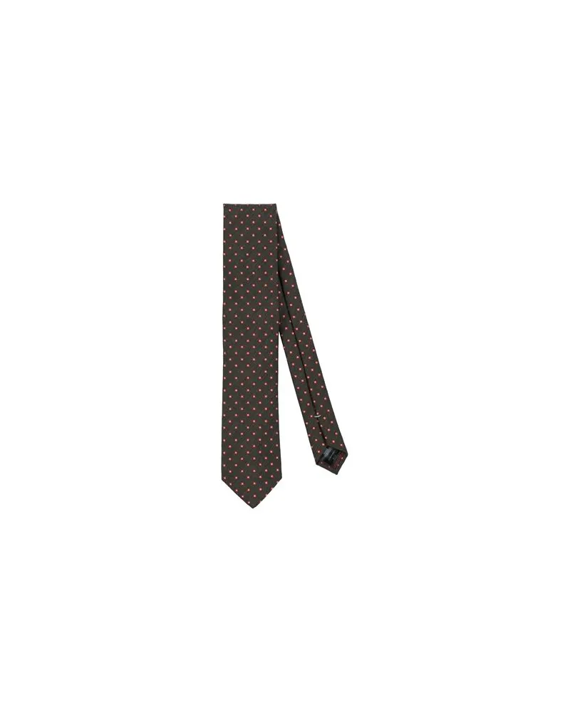 Canali ACCESSOIRES - Krawatten & Fliegenauf YOOX.COM Dunkelgrün