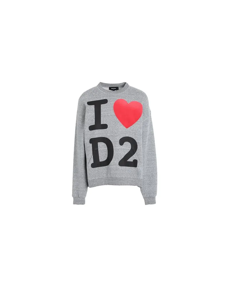 Dsquared2 TOPS - Sweatshirtsauf YOOX.COM Grau