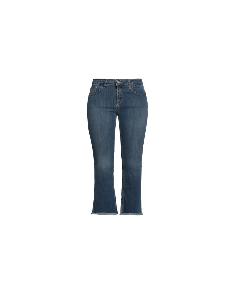 KONTATTO HOSEN & RÖCKE - Jeanshosenauf YOOX.COM Blau