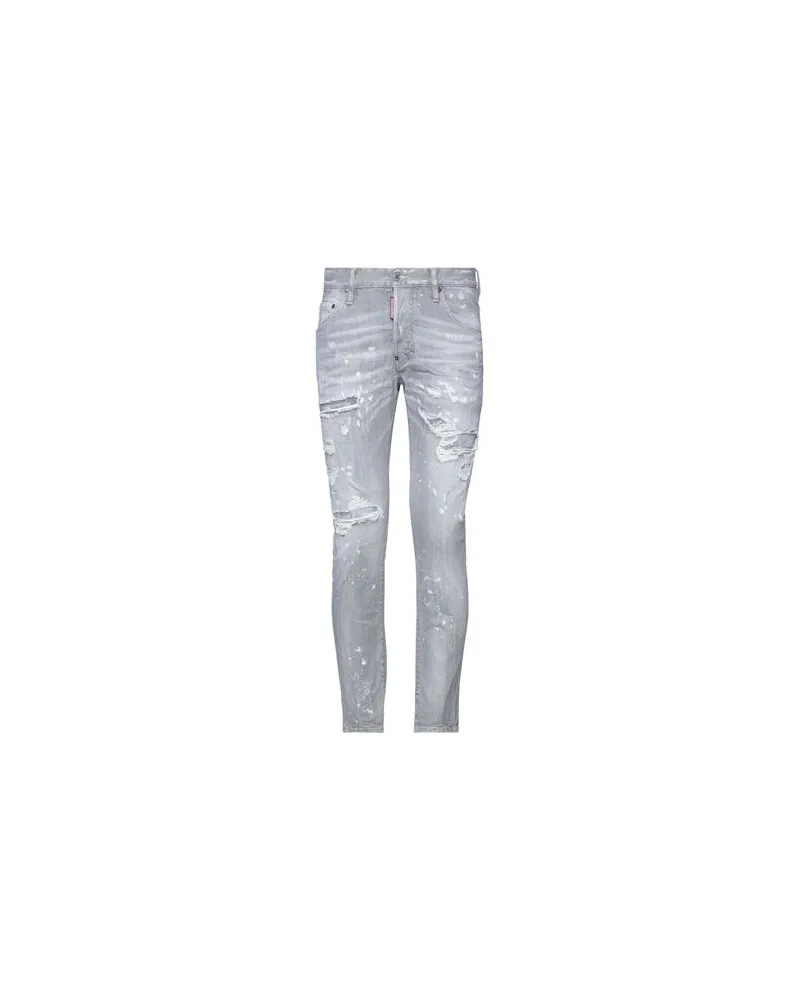 Dsquared2 HOSEN & RÖCKE - Jeanshosenauf YOOX.COM Grau