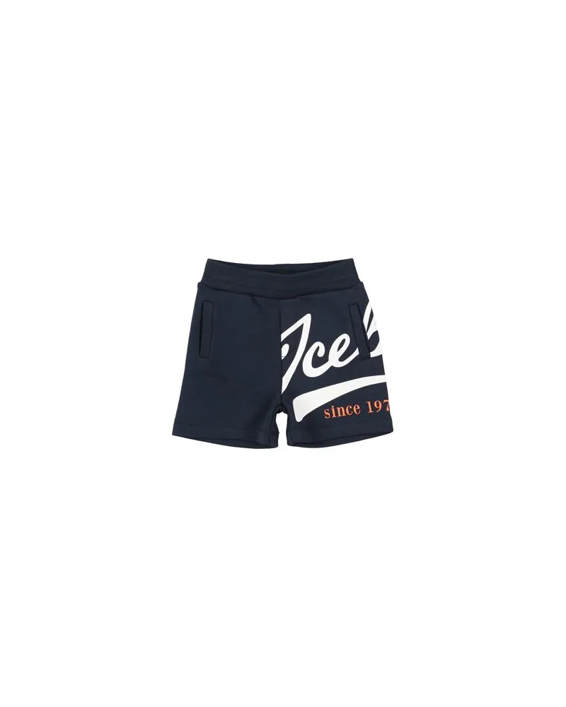 Iceberg HOSEN & RÖCKE - Shorts & Bermudashortsauf YOOX.COM Nachtblau