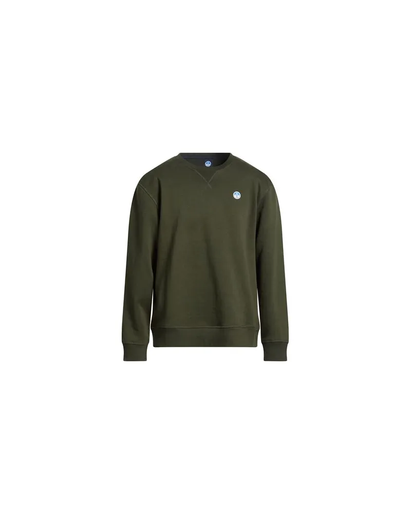 North Sails TOPS - Sweatshirtsauf YOOX.COM Militärgrün
