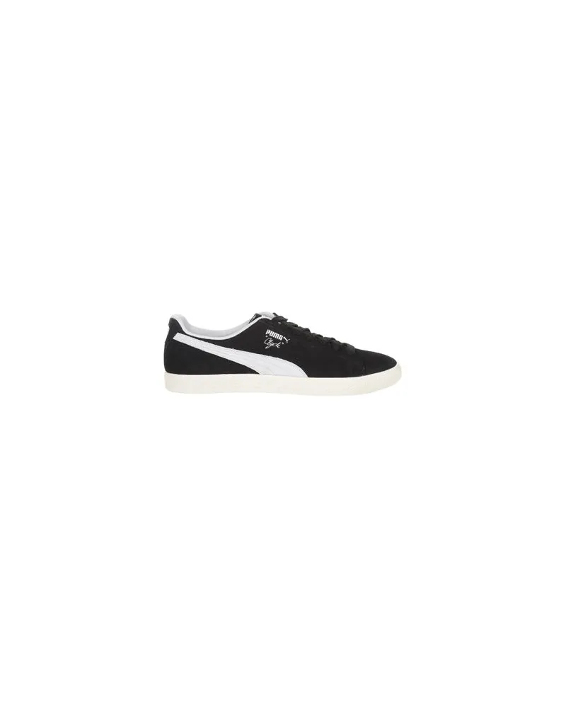 Puma Clyde Hairy Suede  - Clyde Hairy Suede - SCHUHE - Sneakersauf YOOX.COM Schwarz