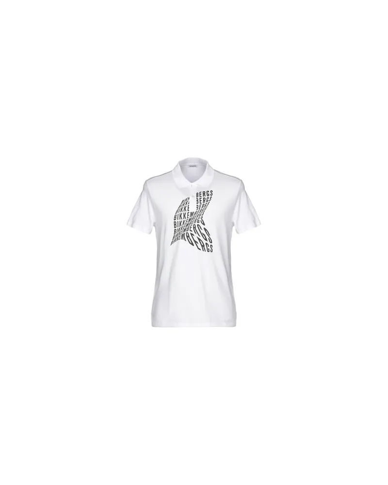Bikkembergs TOPS - Poloshirtsauf YOOX.COM Weiß