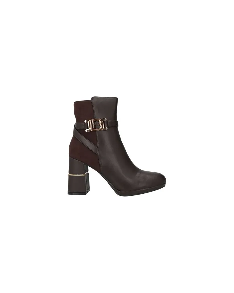 Laura Biagiotti SCHUHE - Stiefelettenauf YOOX.COM Dunkelbraun