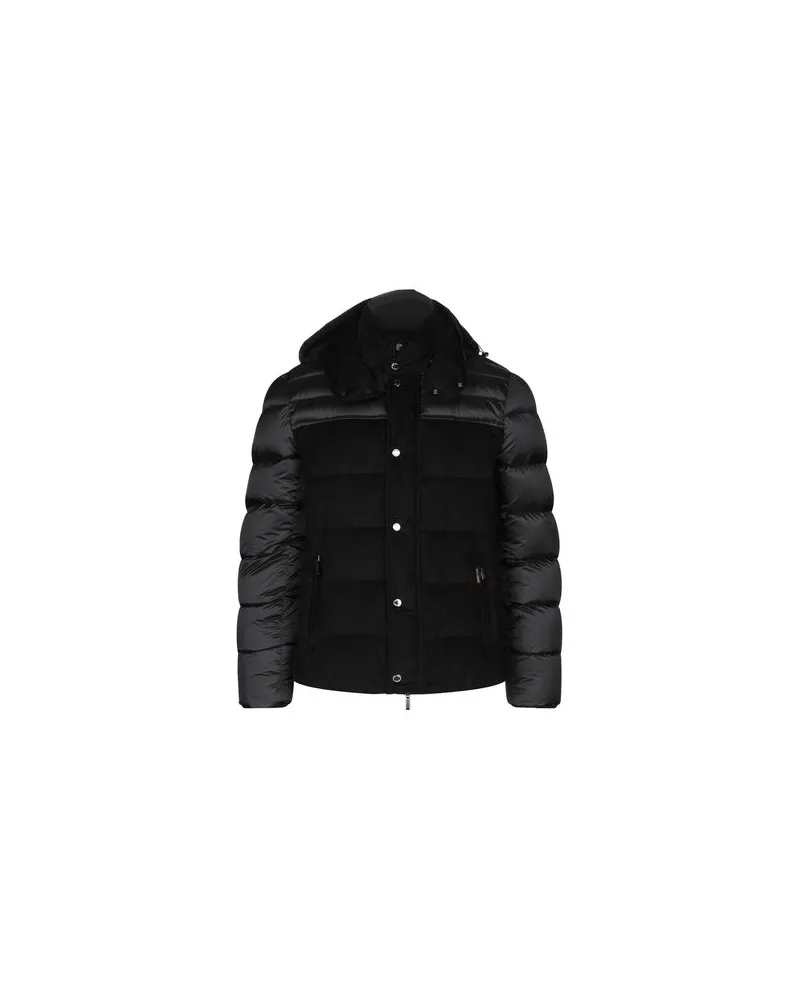 MOORER JACKEN & MÄNTEL - Pufferjacken & Daunenjackenauf YOOX.COM Schwarz