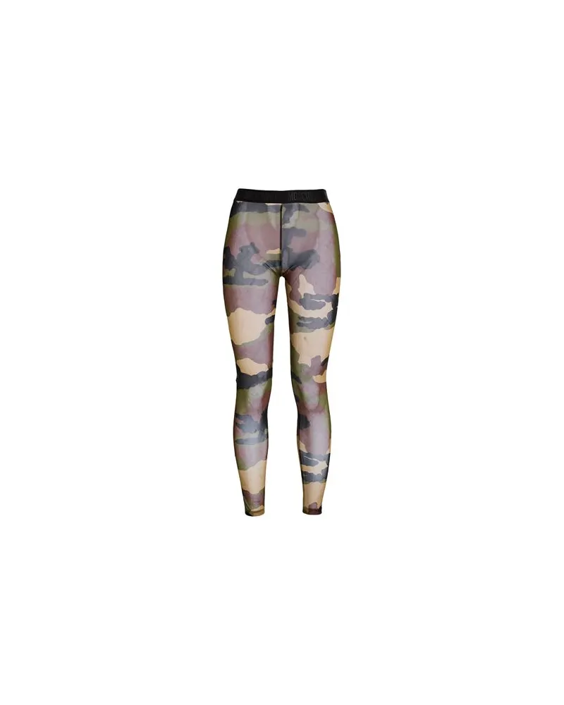 Moschino HOSEN & RÖCKE - Leggingsauf YOOX.COM Militärgrün