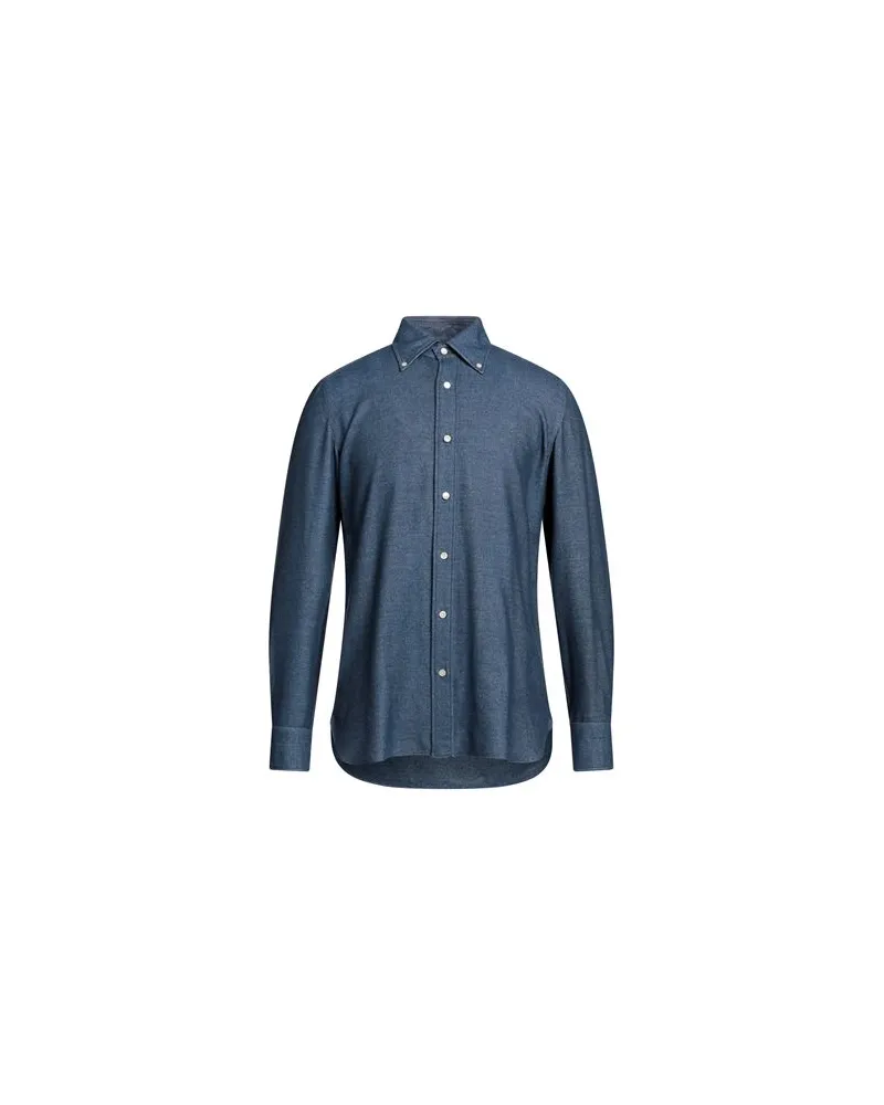Luigi Borrelli TOPS - Hemdenauf YOOX.COM Marineblau