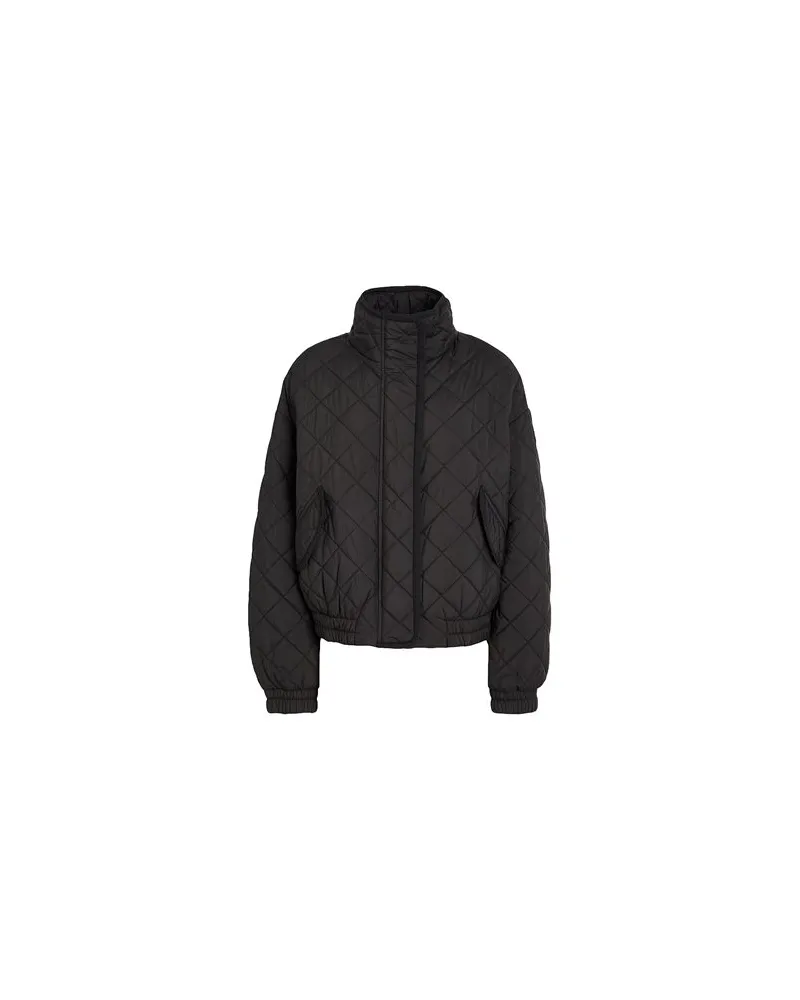 DKNY JACKEN & MÄNTEL - Pufferjacken & Daunenjackenauf YOOX.COM Schwarz