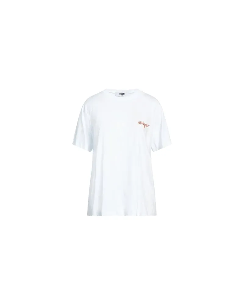 MSGM TOPS - T-shirtsauf YOOX.COM Weiß